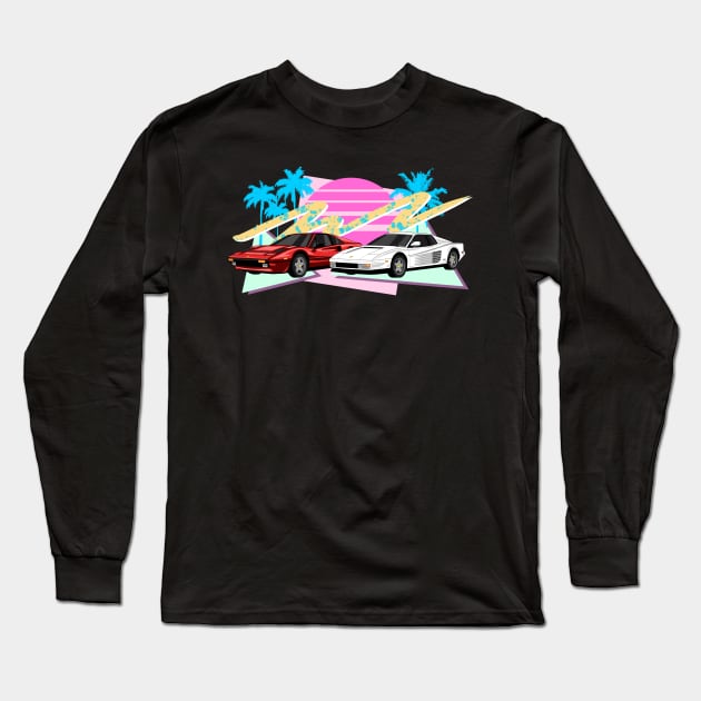 Vice Magnum Long Sleeve T-Shirt by MostlyMagnum